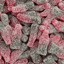 Bouteilles Cherry Cola Sucrée - 100g