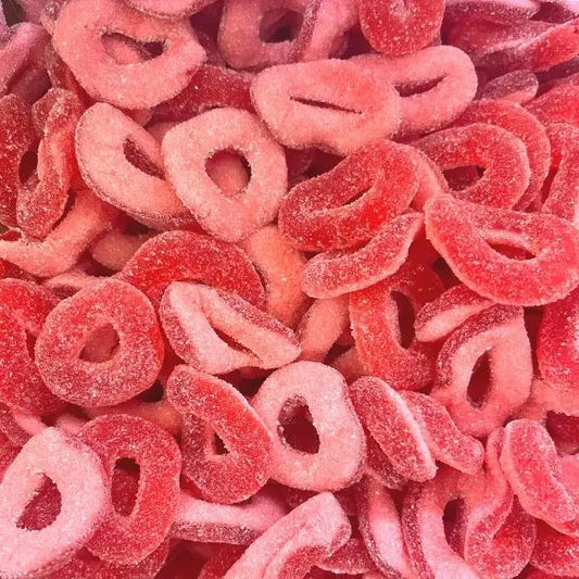 Anneaux sucrées Fraise - 100g
