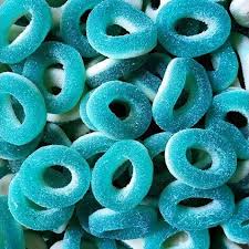 Anneaux Sucrée Framboise - 100g